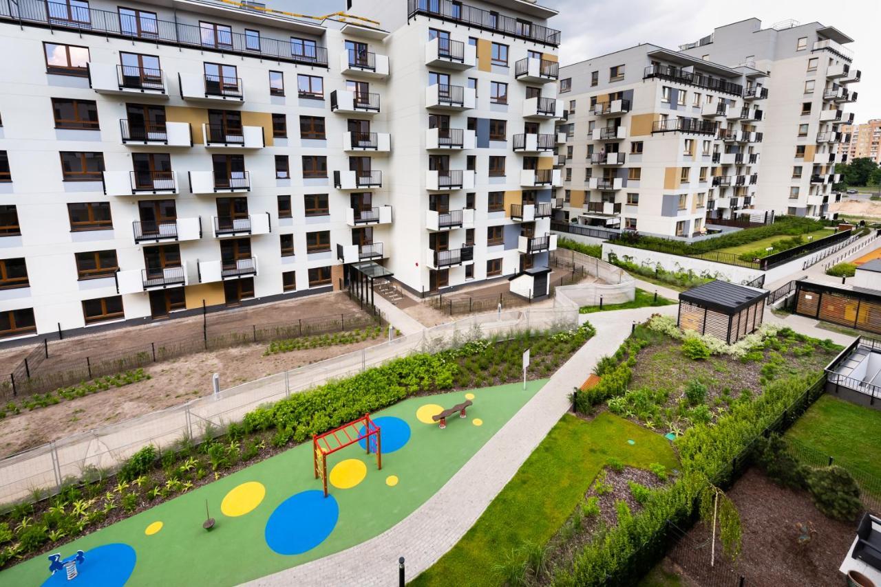 Saska Kepa Bright Apartament Варшава Экстерьер фото